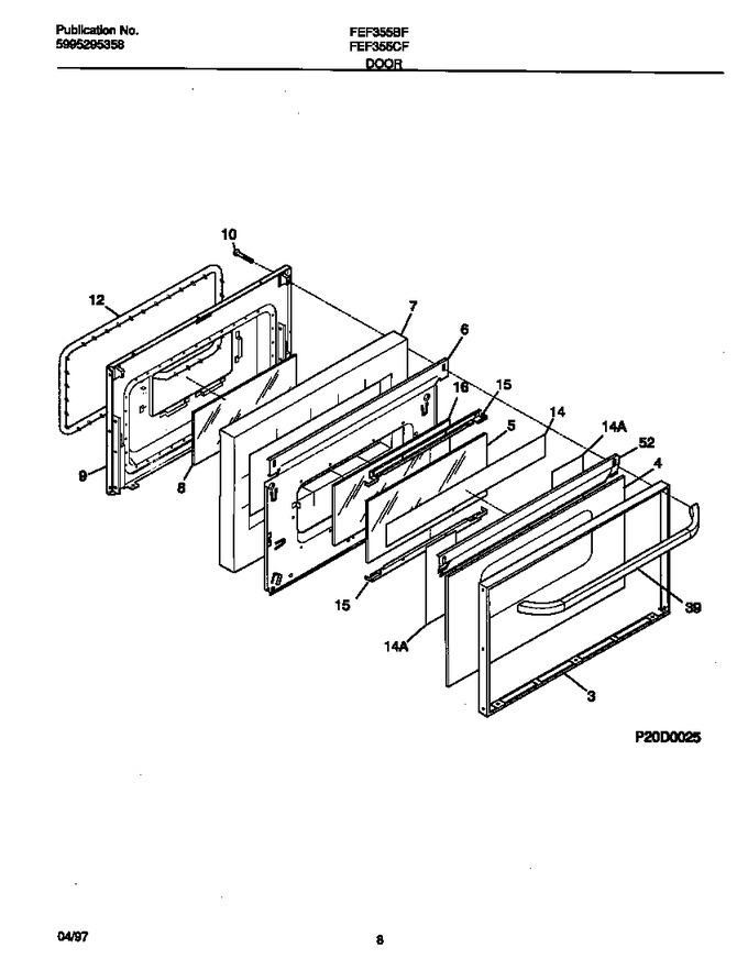 Diagram for FEF355BFWA