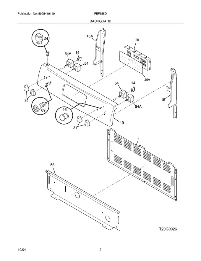 Diagram for FEF355DSB