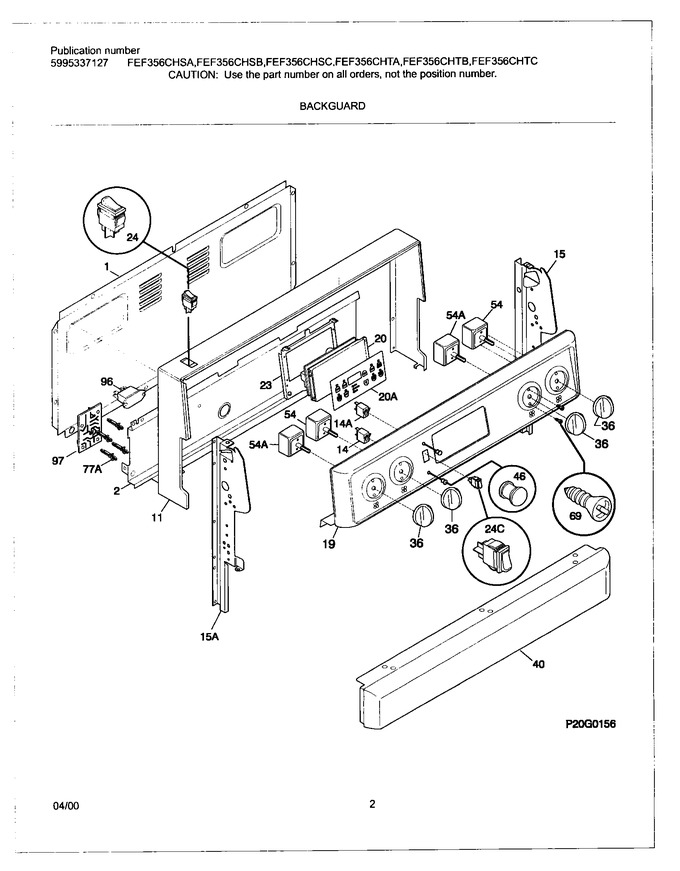 Diagram for FEF356CHSA