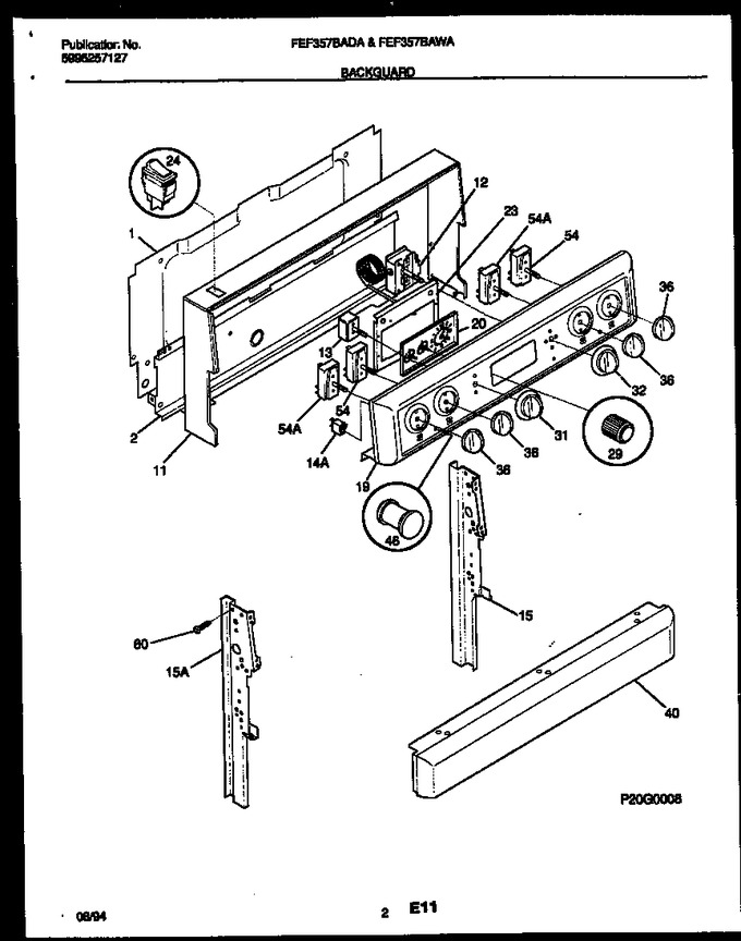 Diagram for FEF357BAWB