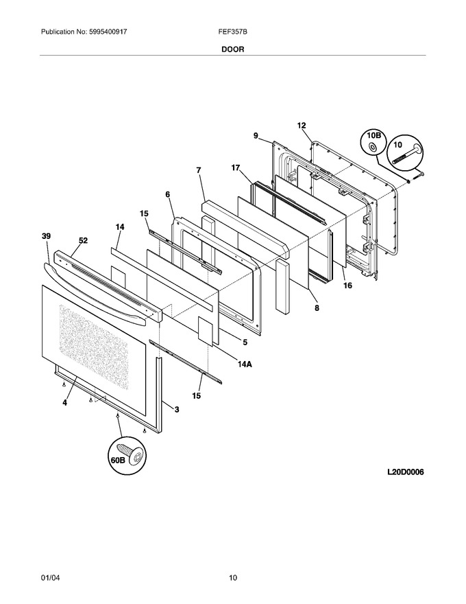 Diagram for FEF357BSE
