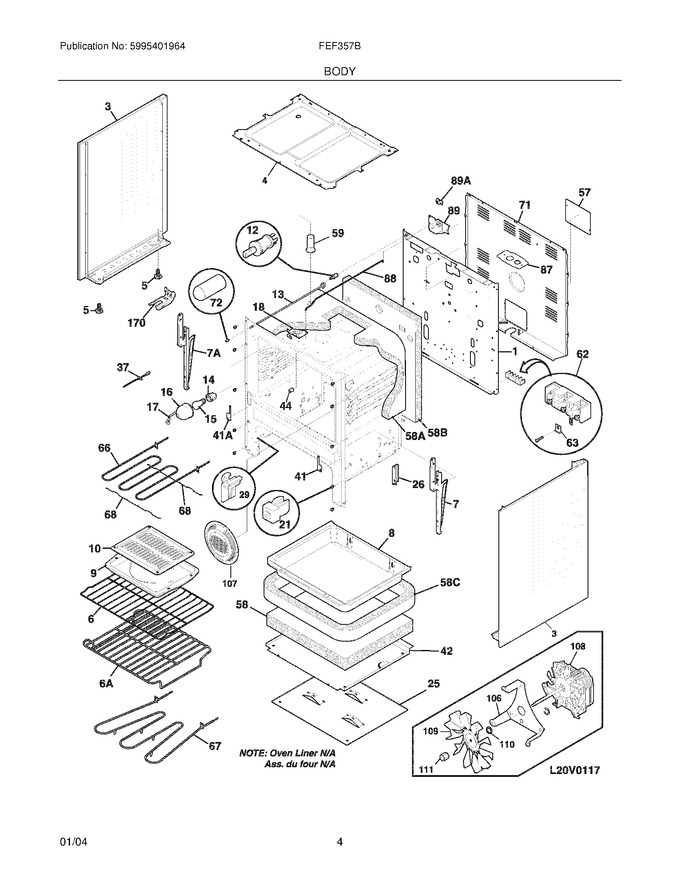 Diagram for FEF357BSF