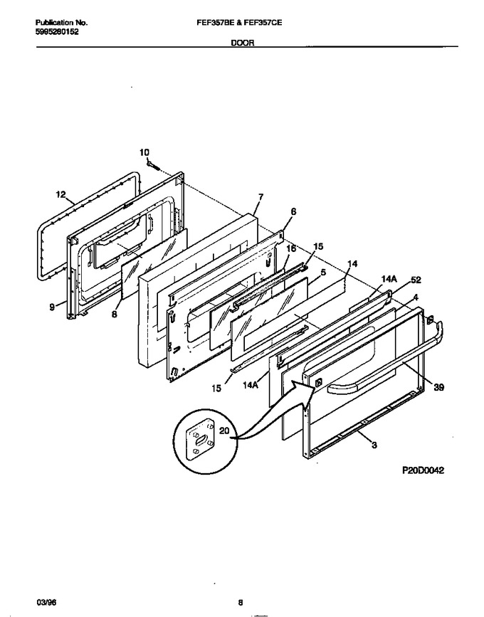 Diagram for FEF357BEWA