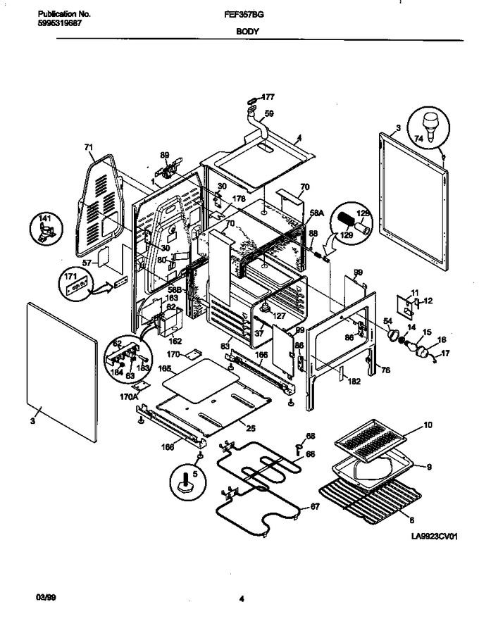 Diagram for FEF357BGWA