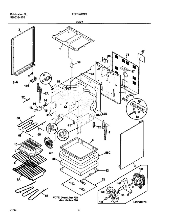Diagram for FEF357BSC