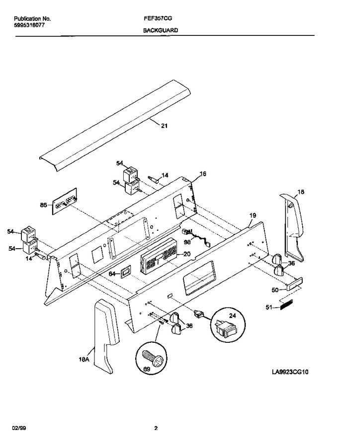 Diagram for FEF357CGSA