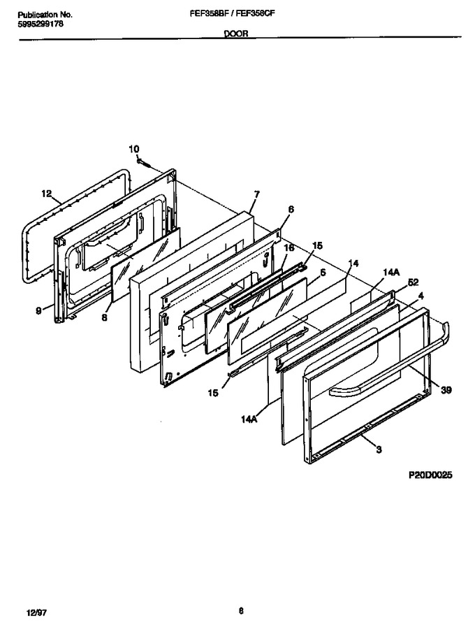 Diagram for FEF358BFWA