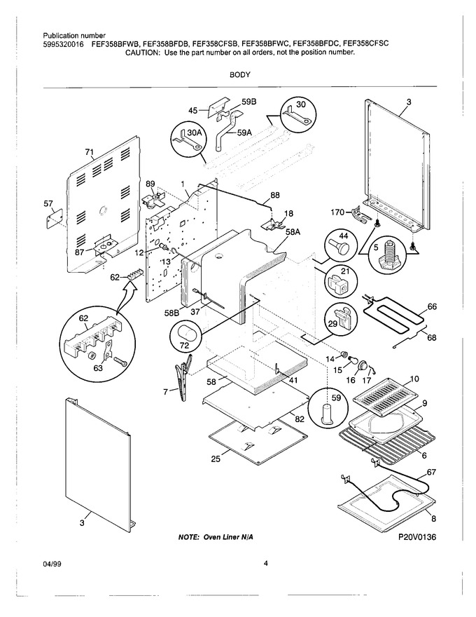 Diagram for FEF358BFWC