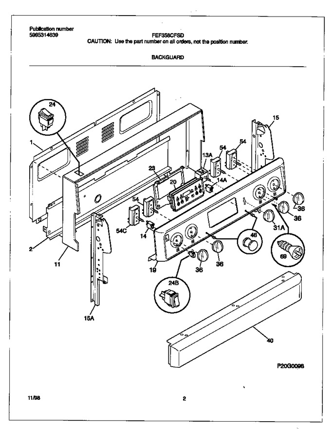Diagram for FEF358CFSD