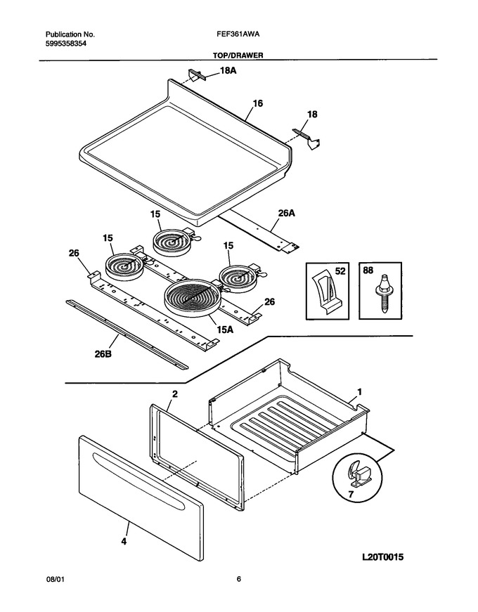 Diagram for FEF361AWA