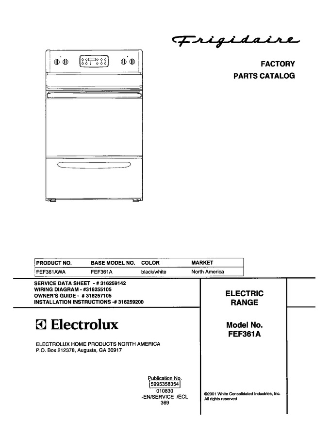 Diagram for FEF361AWA