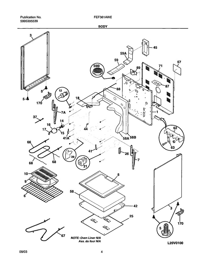 Diagram for FEF361AWE