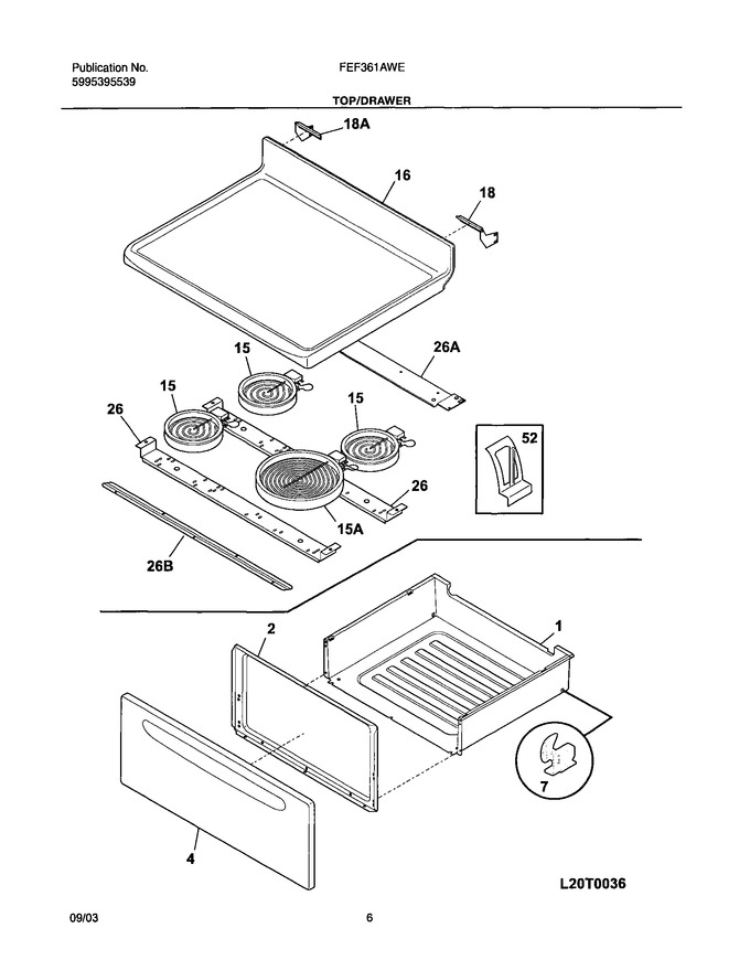 Diagram for FEF361AWE
