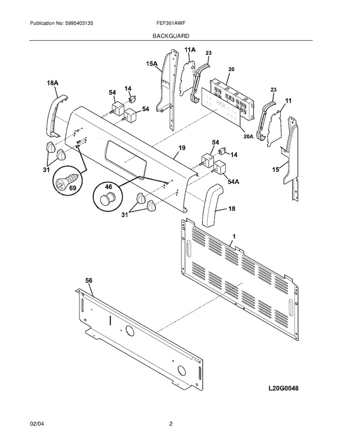 Diagram for FEF361AWF