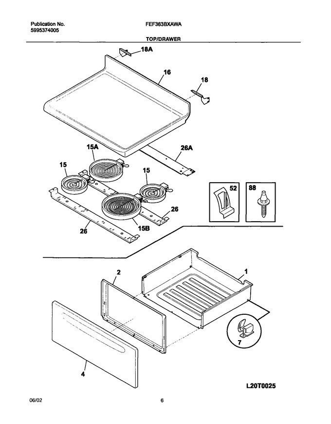 Diagram for FEF363BXAWA