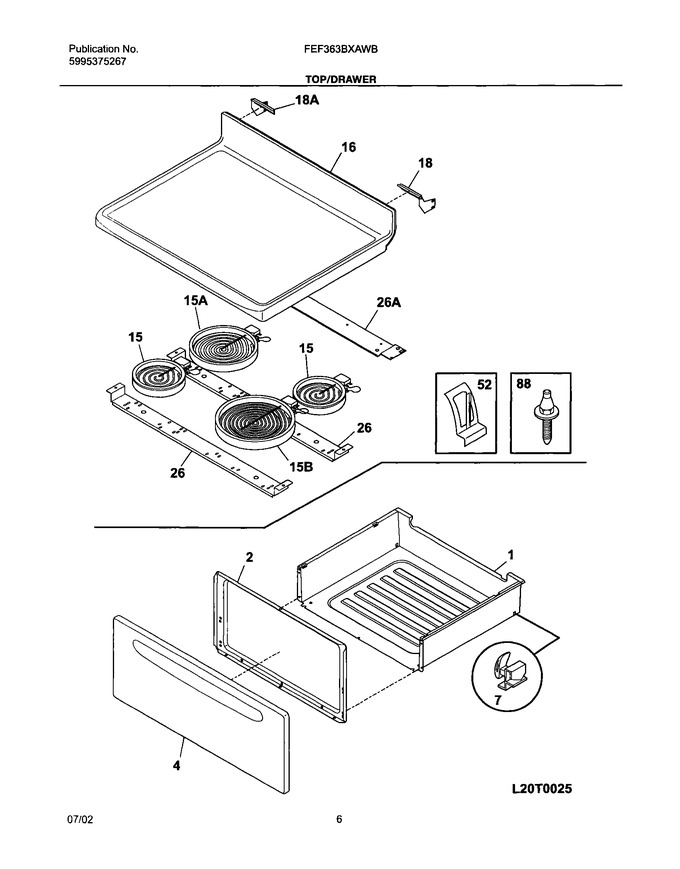 Diagram for FEF363BXAWB
