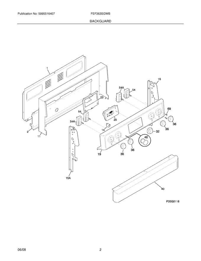 Diagram for FEF363SGWB