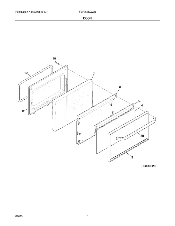 Diagram for FEF363SGWB