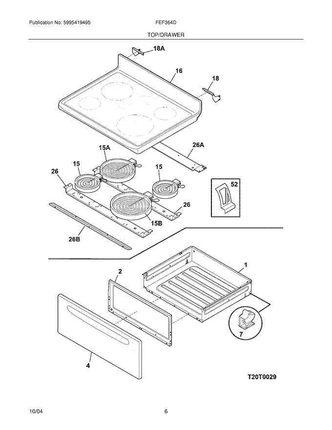 Diagram for FEF364DWA