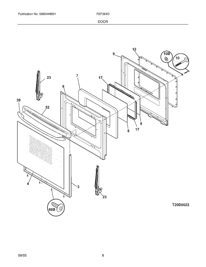 Diagram for FEF364DWD
