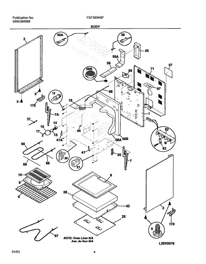 Diagram for FEF365ASF