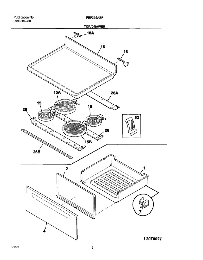 Diagram for FEF365ASF