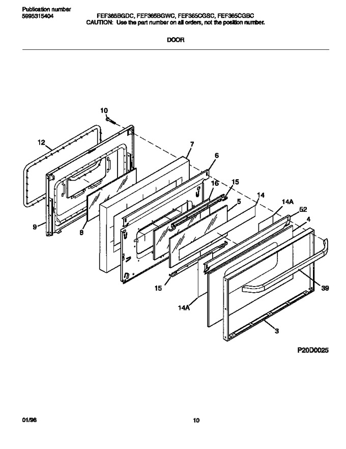Diagram for FEF365BGWC