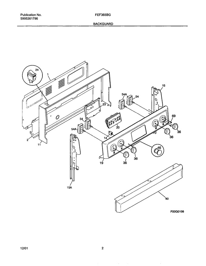 Diagram for FEF365BGWE