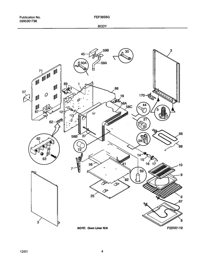 Diagram for FEF365BGWE