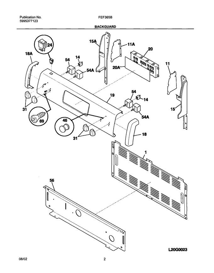 Diagram for FEF365BUA