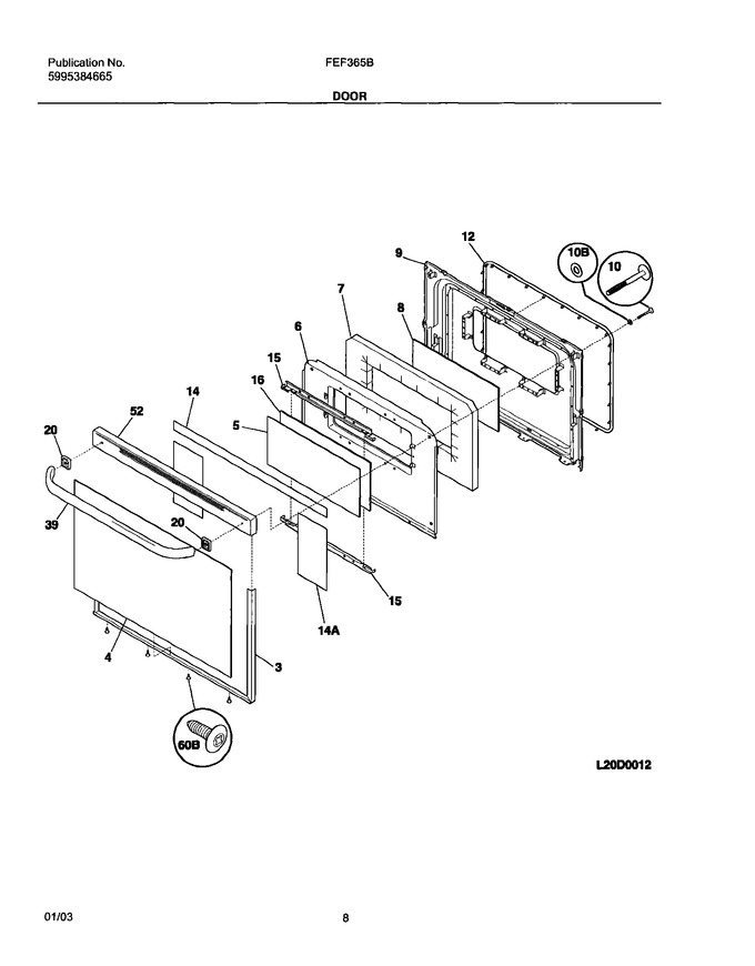 Diagram for FEF365BWC