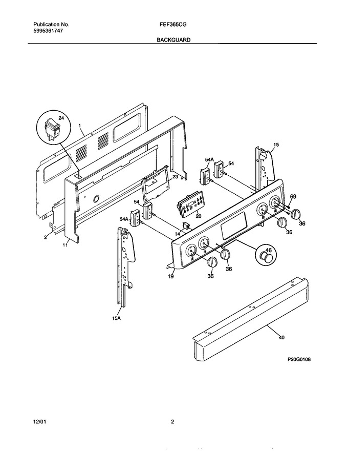 Diagram for FEF365CGSE