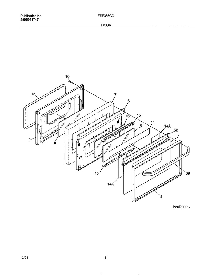 Diagram for FEF365CGSE