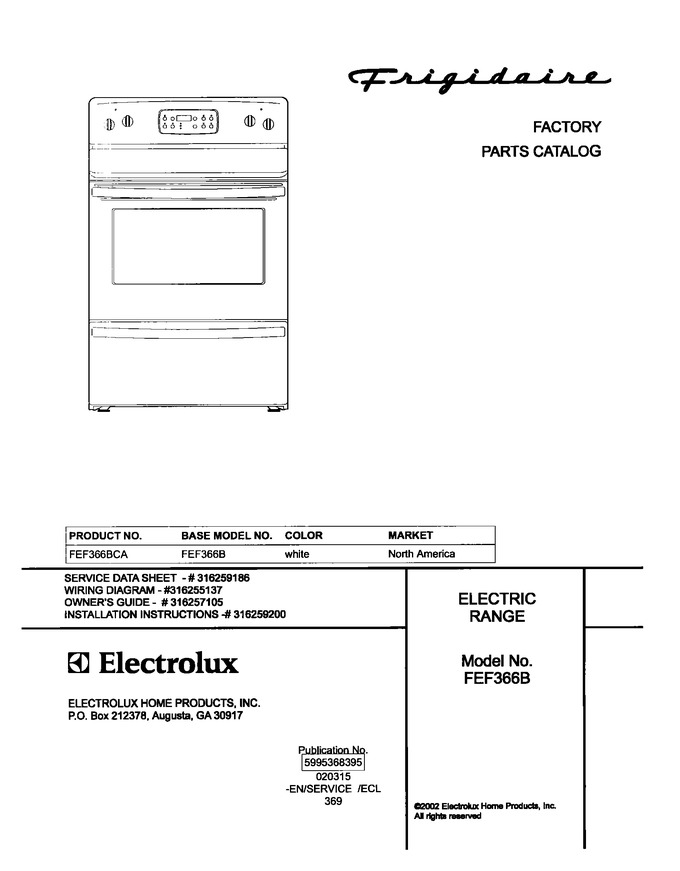 Diagram for FEF366BCA