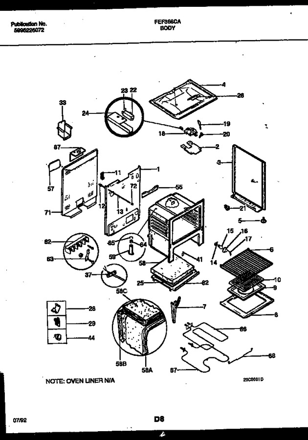 Diagram for FEF366CASA