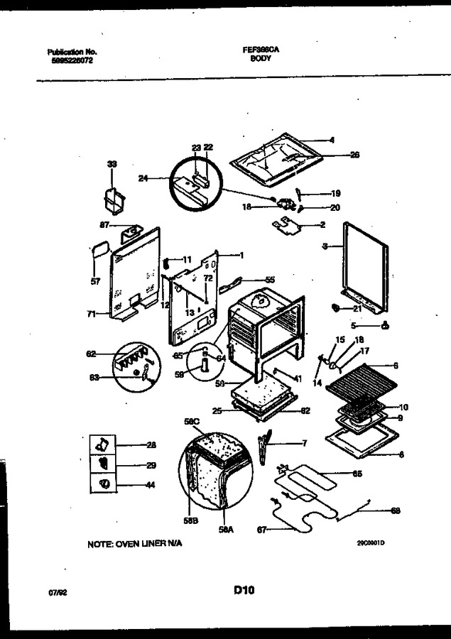 Diagram for FEF366CASA
