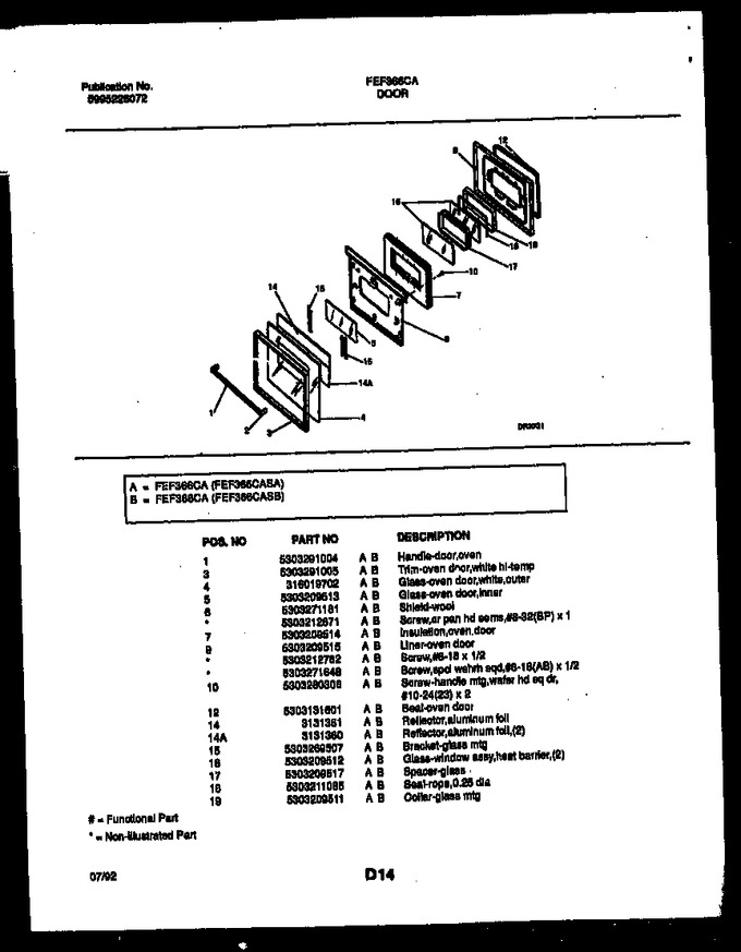 Diagram for FEF366CASB