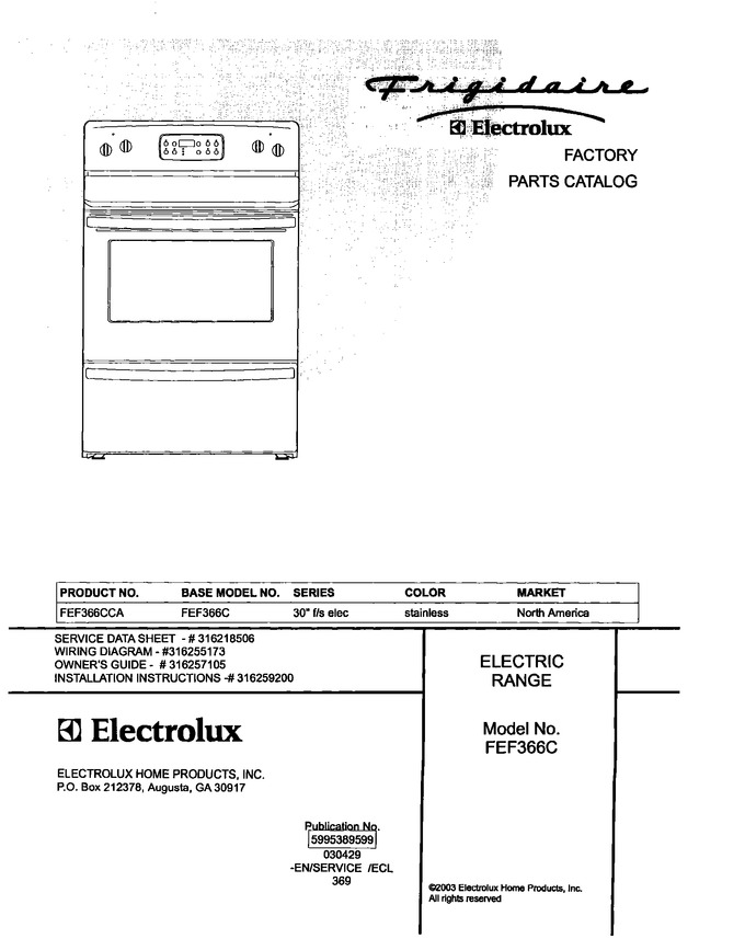 Diagram for FEF366CCA