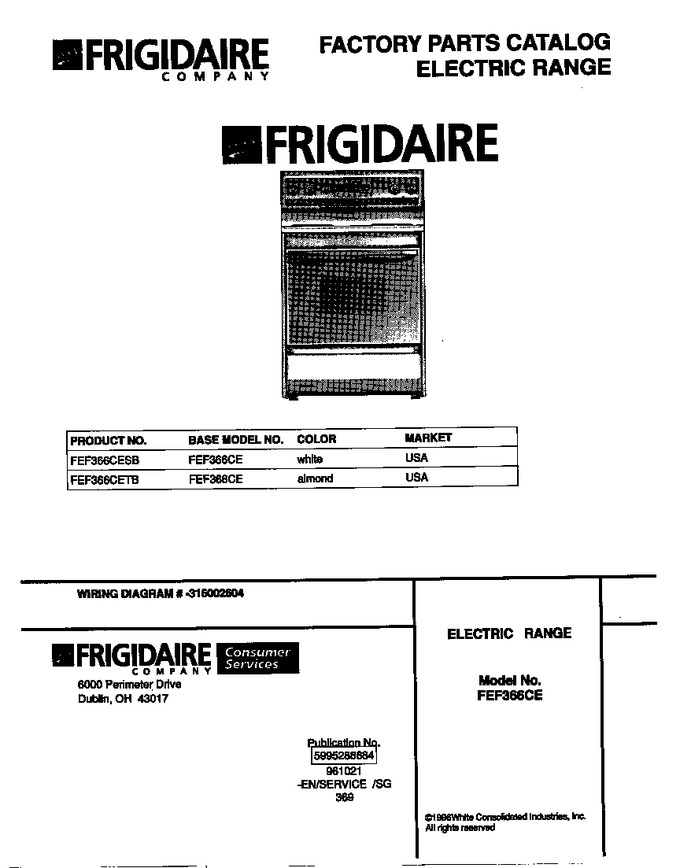 Diagram for FEF366CESB