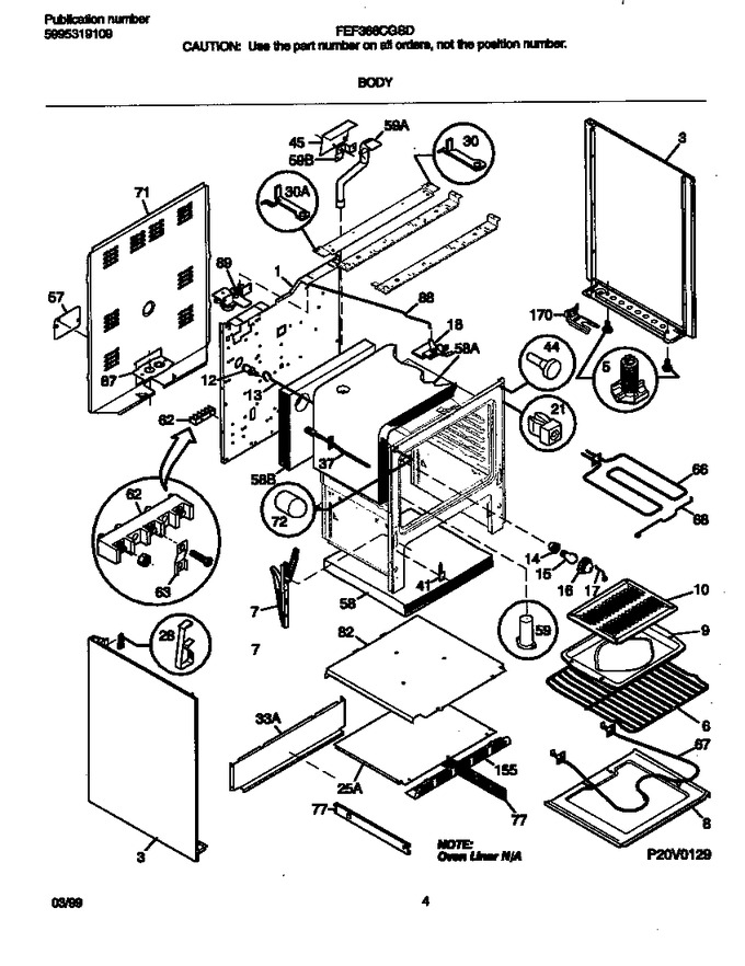 Diagram for FEF366CGSD
