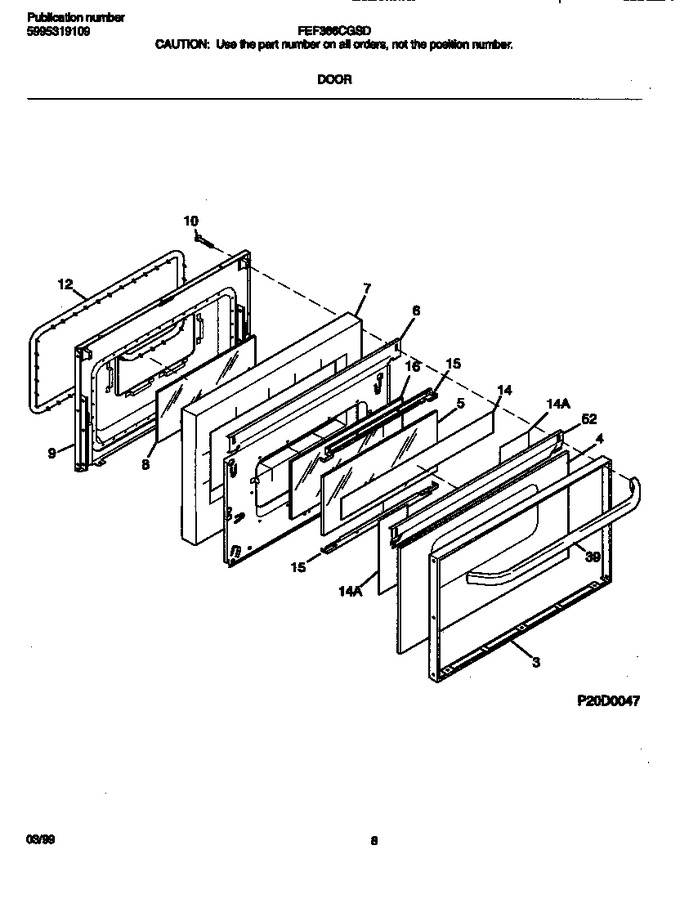 Diagram for FEF366CGSD