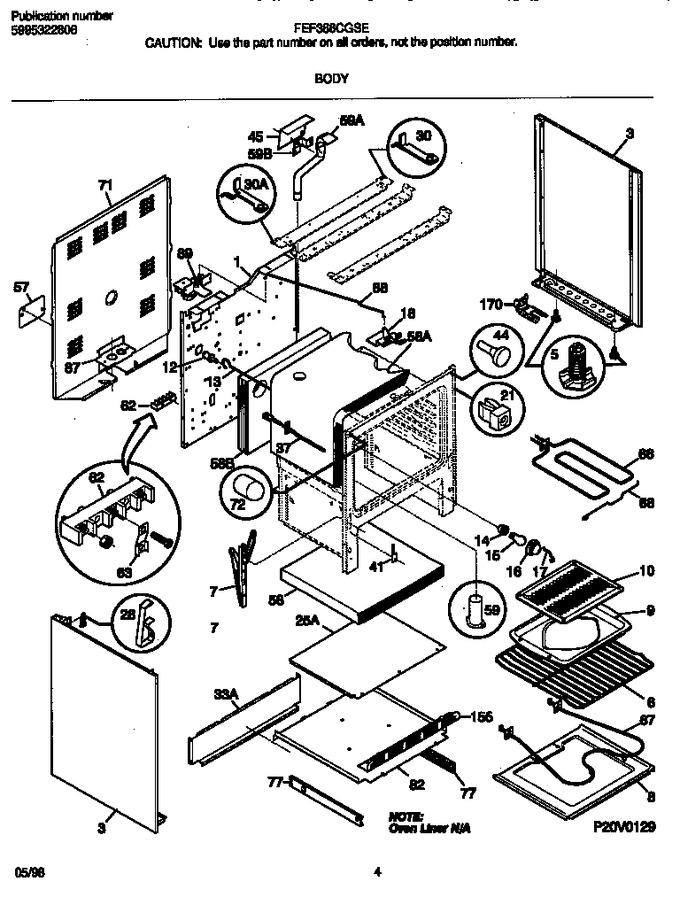 Diagram for FEF366CGSE