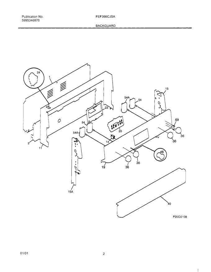 Diagram for FEF366CJSA