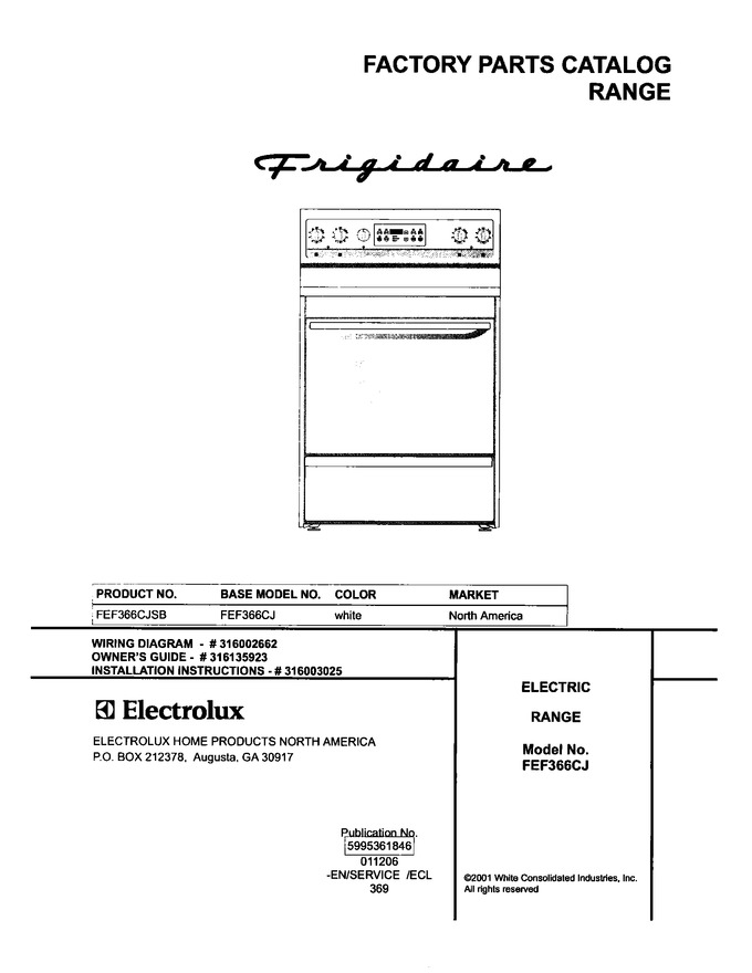 Diagram for FEF366CJSB
