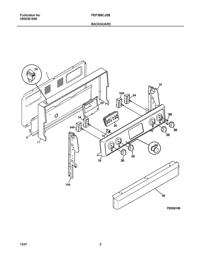 Diagram for FEF366CJSB
