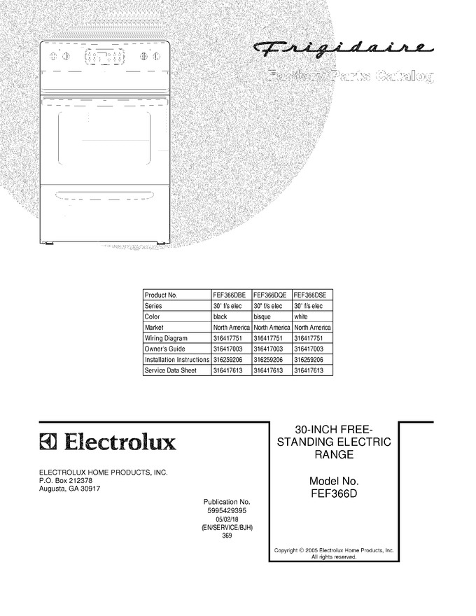 Diagram for FEF366DSE
