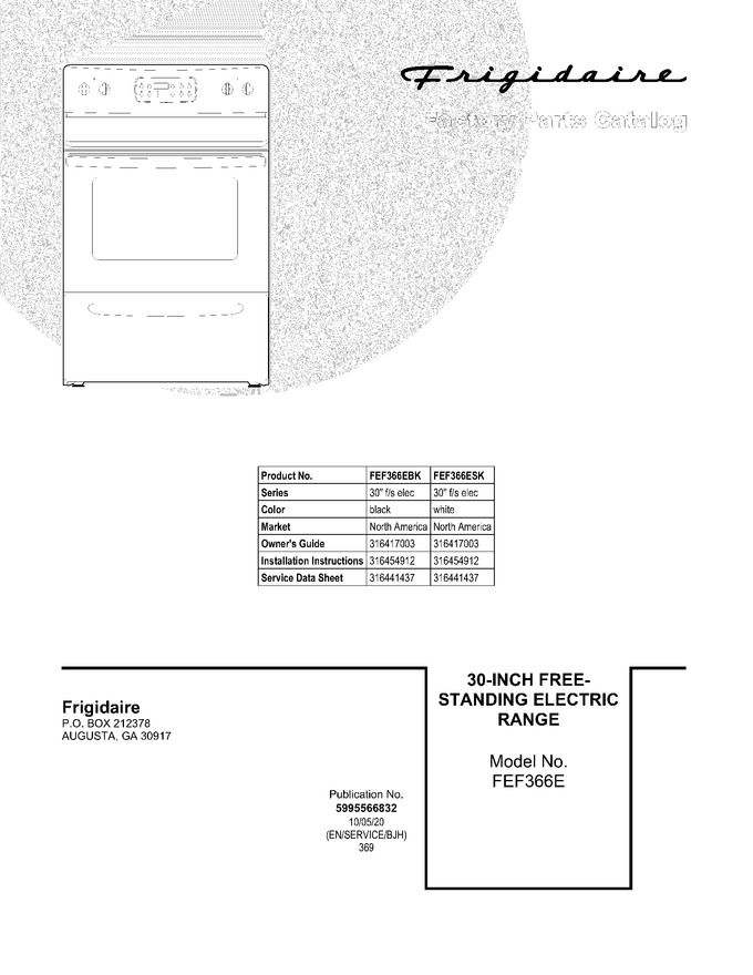 Diagram for FEF366ESK