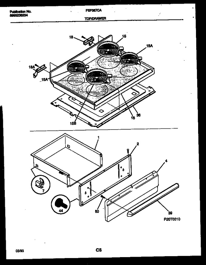 Diagram for FEF367CASA