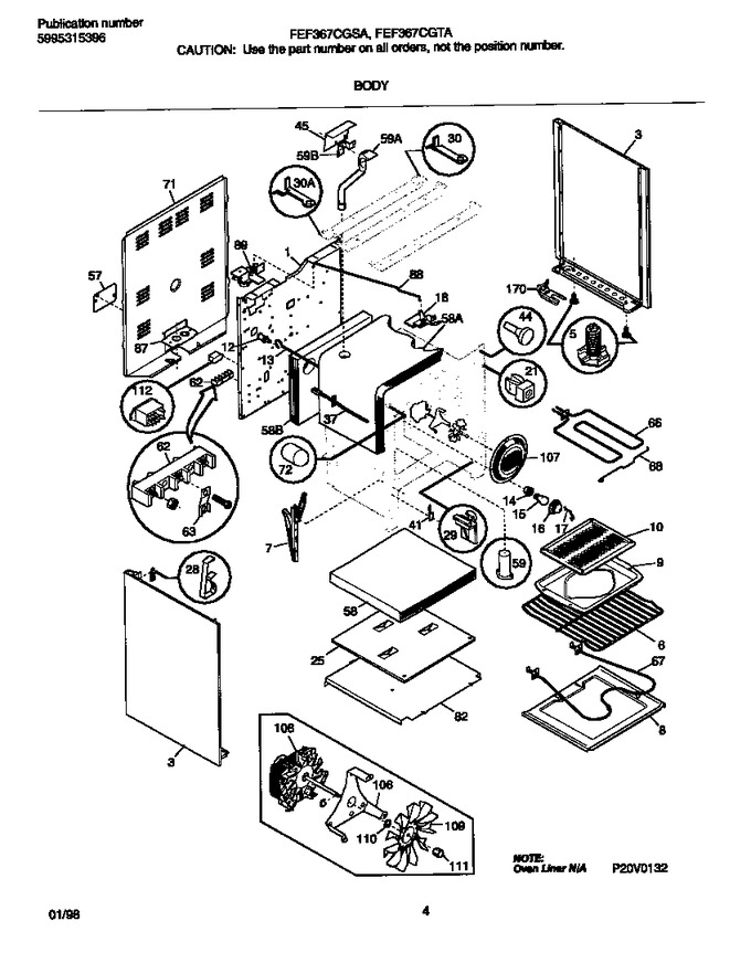 Diagram for FEF367CGSA