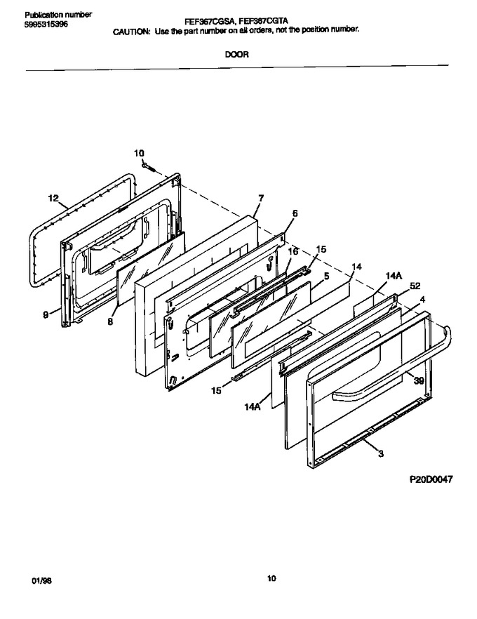 Diagram for FEF367CGSA